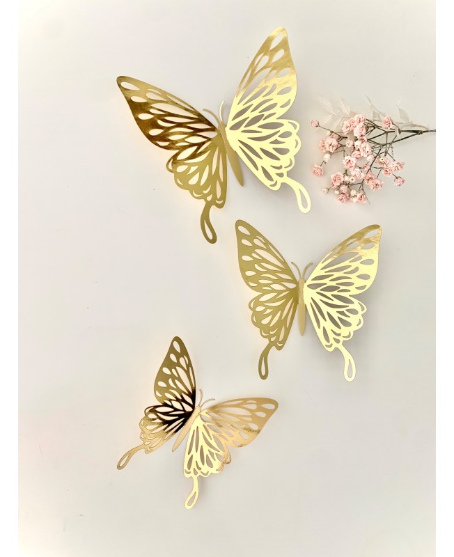 Papillons Décoratifs 3D