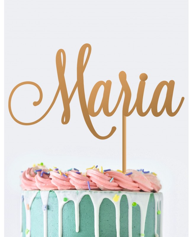 INS Happy birthday – décoration de gâteau de mariage en acrylique